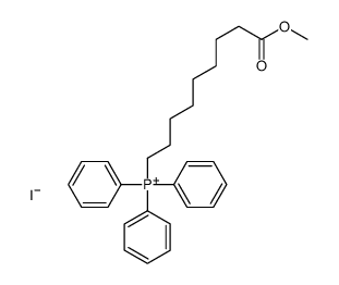 (9-methoxy-9-oxononyl)-triphenylphosphanium,iodide结构式