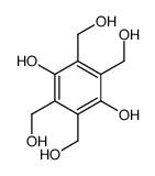 2,3,5,6-tetrakis(hydroxymethyl)benzene-1,4-diol结构式