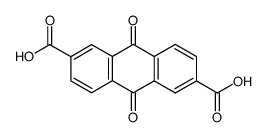 anthraquinone-2,6-dicarboxylic acid Structure