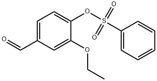 2-ethoxy-4-formylphenyl 1-benzenesulfonate图片