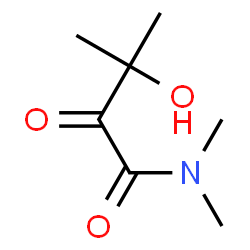 Butanamide, 3-hydroxy-N,N,3-trimethyl-2-oxo- (9CI) Structure