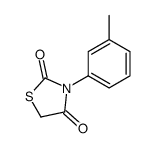 3-(3-methylphenyl)-1,3-thiazolidine-2,4-dione Structure