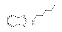 2-Benzothiazolamine,N-pentyl-(9CI)结构式