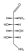 2,6-diamino-2,6-dideoxy-L-idose structure
