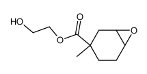 2-Hydroxyethyl-1-methyl-3.4-epoxycyclohexancarboxylat结构式