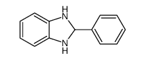 2-phenyl-2,3-dihydro-1H-benzimidazole结构式