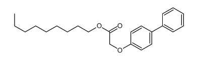 nonyl 2-(4-phenylphenoxy)acetate Structure