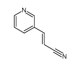 2-Propenenitrile,3-(3-pyridinyl)-,(E)-(9CI) structure
