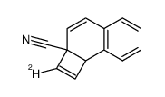 6-cyano-7-deuterio-2,3-benzobicyclo[4.2.0]octa-2,4,7-triene Structure