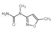 (9CI)-n-甲基-n-(5-甲基-3-异噁唑基)-脲结构式