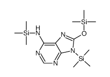 N,9-Bis(trimethylsilyl)-8-[(trimethylsilyl)oxy]-9H-purin-6-amine picture