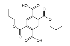 1,2,4,5-Benzene-tetracarboxylic acid, dipropyl ester structure