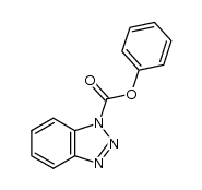 1-phenoxycarbonyl-benzotriazole结构式