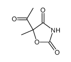 2,4-Oxazolidinedione, 5-acetyl-5-methyl- (9CI) picture