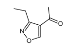 Ethanone, 1-(3-ethyl-4-isoxazolyl)- (9CI) Structure
