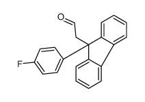 2-[9-(4-fluorophenyl)fluoren-9-yl]acetaldehyde结构式