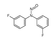 N,N-bis(3-fluorophenyl)nitrous amide Structure