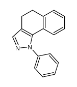 1-苯基-4,5-二氢-1H-苯并[g]吲唑结构式