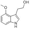 1H-INDOLE-3-ETHANOL,4-METHOXY- structure