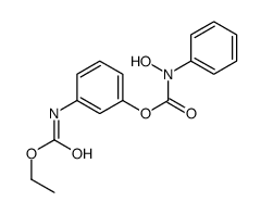 [3-(ethoxycarbonylamino)phenyl] N-hydroxy-N-phenylcarbamate Structure