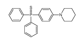 diphenyl-(4-piperidin-1-ylphenyl)-sulfanylidene-λ5-phosphane Structure