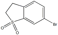 6-bromo-2,3-dihydrobenzo[b]thiophene 1,1-dioxide Structure