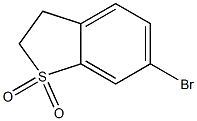 6-bromo-2,3-dihydrobenzo[b]thiophene 1,1-dioxide结构式