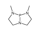 2,8-Dimethyl-2,5,8-triaza-1-phosphabicyclo[3.3.0]-octane结构式
