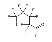 2,2,3,3,4,4,5,5-octafluoro-5-iodopentanoyl fluoride结构式