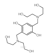 2,5-bis[(bis(2-hydroxyethyl)amino)methyl]benzene-1,4-diol picture