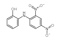 Phenol,2-[(2,4-dinitrophenyl)amino]-结构式