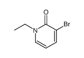 3-bromo-1-ethyl-2-pyridone Structure