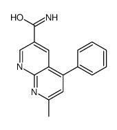 7-methyl-5-phenyl-1,8-naphthyridine-3-carboxamide结构式