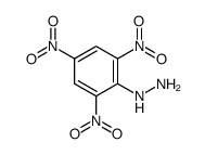 2,4,6-TRINITROPHENYLHYDRAZINE structure