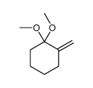 1,1-dimethoxy-2-methylidenecyclohexane Structure