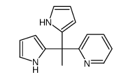 2-[1,1-bis(1H-pyrrol-2-yl)ethyl]pyridine Structure