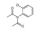 N-acetyl-N-(2-chlorophenyl)acetamide Structure
