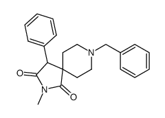 3-methyl-1-phenyl-8-benzyl-3,8-diazaspiro[4,5]decane-2,4-dione结构式