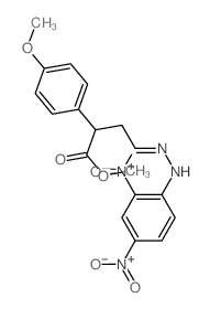 methyl 4-[(2,4-dinitrophenyl)hydrazinylidene]-2-(4-methoxyphenyl)butanoate picture