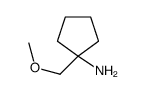 Cyclopentanamine, 1-(methoxymethyl)- (9CI)结构式