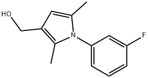 1-(3-fluorophenyl)-2,5-dimethyl-1h-pyrrole-3-methanol picture