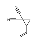 2-ethenylcyclopropane-1,1-dicarbonitrile结构式