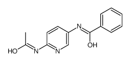 Benzamide, N-[6-(acetylamino)-3-pyridinyl]- (9CI) structure