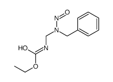 [(N-Nitrosobenzylamino)methyl]carbamic acid ethyl ester Structure