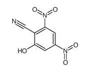 2-hydroxy-4,6-dinitrobenzonitrile结构式