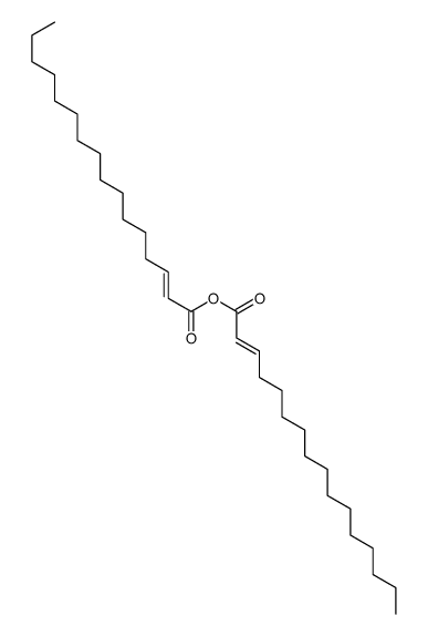 Bis(2-hexadecenoic)anhydride structure