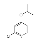 2-chloro-4-propan-2-yloxypyridine结构式