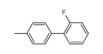 2-FLUORO-4'-METHYLBIPHENYL structure