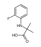 ALANINE, N-(2-FLUOROPHENYL)-2-METHYL- Structure