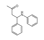 4-anilino-4-phenylbutan-2-one Structure